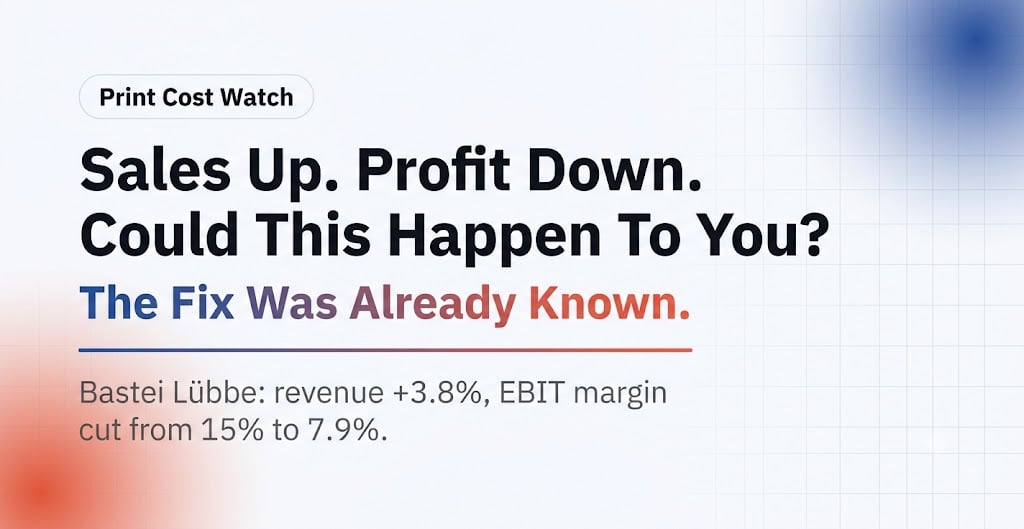 Bastei Lübbe sold more. They earned less. | Could this happen to you too?